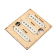 thumbnail image 7 of Guitar Electric Guitar Body Replacement for TL Style Poplar Wood Unfinished Stringed Instrument Body, 7 of 7