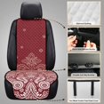 thumbnail image 6 of CHAQLIN Floral Print Car Front Seat Covers for Truck, Non‑Slip Airbag Compatible Car Seat Covers 2 Piece Polyester Vehicle Front Driver Seat Cover Pad, 6 of 7