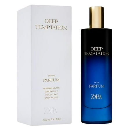 Zara Deep Temptation Perfume for Women EDP Eau De Parfum 80 ML (2.71 FL OZ)