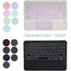thumbnail image 2 of Belyst tangentbordfodral för Galaxy Tab A8 10,5 tum 2022, avtagbar trådlös styrplatta med mus, 7 färger bakgrundsbelysning, tunt och lätt PU-läder, 2 of 5