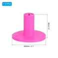 thumbnail image 2 of Uxcell Rubber Golf Tee, 1.4" Golf Practice Tees Training Driving Range Tee Pink 12 Pcs, 2 of 6