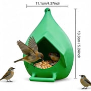 Bird Feeders for Outdoor Hanging, Fun Installation Bird Feeder, Attracting Wild Birds Chickadees Goldfinches Cardinals Finches and Sparrows