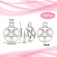 thumbnail image 2 of 1Pcs Alloy Magic Protection Lucky Star Charms Bulk Pentagram Charm for Jewelry Making, 2 of 8