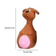 thumbnail image 7 of Dogs Interactive Football Toy Soccer Sound Novelty Training Play Toy (Brown), 7 of 7