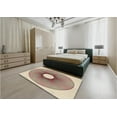 thumbnail image 5 of Ahgly Company Machine Washable Indoor Square Transitional Sienna Brown Area Rugs, 8' Square, 5 of 7