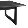 thumbnail image 4 of Cayman Aluminum Outdoor Coffee Table in Black, 4 of 12