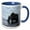 Blue/White, variant on 3drose, Iceland, Hvitserkur. Sea Stack. Legend It Was a Troll Turned to Stone, 15oz Mug