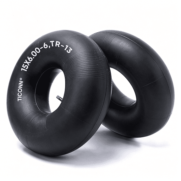 LADYGYM 15X6.00-6Nhs Lawn Mower Tires Inner Tube,2 Pack Inner Tire Tube for Wheelbarrow Tires,Replacement Tube with Tr-13 Straight Valve Stem for Lawn Mower Tires 15X6.00-6,Wheelbarrows,Wagons