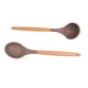 thumbnail image 1 of GOOHOCHY Juego de 2 utensilios de cocina de silicona con mango de madera y antiadherentes., 1 of 8