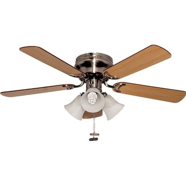 Ventilador De Techo Masterfan Oporto 42 Satinado Plafón negro