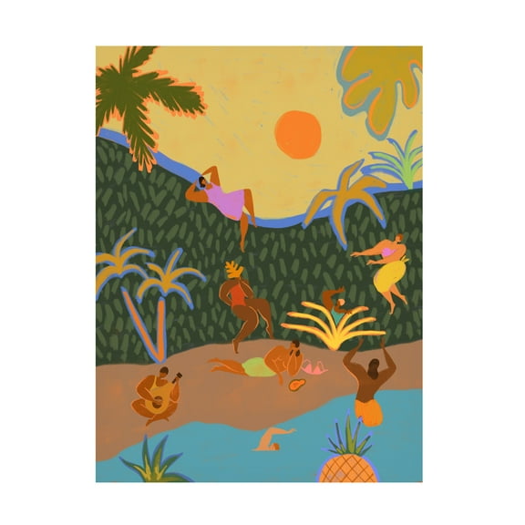 Arty Guava 'Summer Paradise' Canvas Art