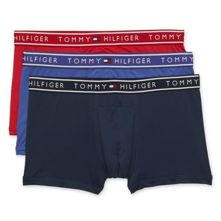 Tommy Hilfiger Men's Underwear FLX Evolve Multipack Trunks, Mahogany ...