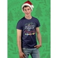 thumbnail image 2 of A Morning Person On Christmas T-Shirt Men -Smartprints Designs, Male 5X-Large, 2 of 4