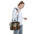 thumbnail image 7 of ZICANCN Laptop Case 15.6 inch, Feminine Skull Roses Llustration Work Shoulder Messenger Business Bag for Women and Men, 7 of 7