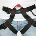 thumbnail image 3 of Sijiali Outdoor Rock Climbing Rappelling Fire Rescue Safety Belt Harness Band Safe Seat, 3 of 10