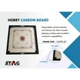 thumbnail image 2 of Stag® Family Fun Carrom Board Game with Coins and Striker, 29", 2 of 5