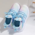 thumbnail image 7 of GYMEPIC Girls Gradient Fashion Sneakers Breathable Lightweight Lace-up Running Walking Shoes for Toddler, 7 of 7