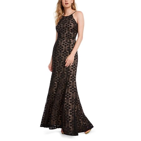 

Jump Junior s Lace up Lace Gown Black Size 1/2
