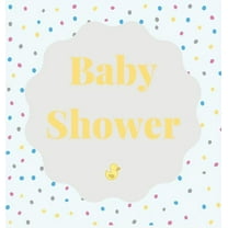 Baby shower guest book (Hardcover): comments book, baby shower party decor, advice for parents sign in book, baby naming, (Hardcover)