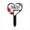 #A02-MISS YOU, variant on Memorial Grave Markers Heart Memorial Plaque Stake Large Cemetery Decorations for Grave Miss You Memorial Metal Grave Markers for Mom Dad Cemetery Outdoors Yard Garden