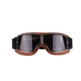 thumbnail image 2 of SPRING PARK 12 Colors Unisex Vintage Foldable Biker Helmet Goggles Motorbike for Motorcycle, 2 of 7