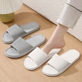 thumbnail image 5 of XINPING Lady Men’s Indoor & Outdoor Slippers Bath Pool Gym Slides Flip Flop Open Toe Comfortable Soft Sandals Casual LightWeight Shoes, 5 of 5