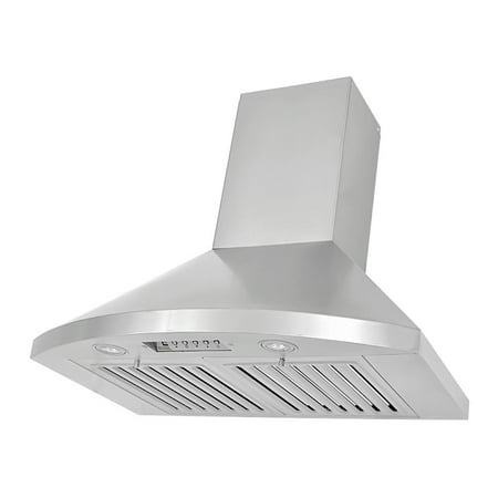 - KOBE RA9230SQB-1 Premium 30-inch Wall Mount Range hood, 6-Speed, 750 CFM, Fits Ceiling height 7.5'-8.5'