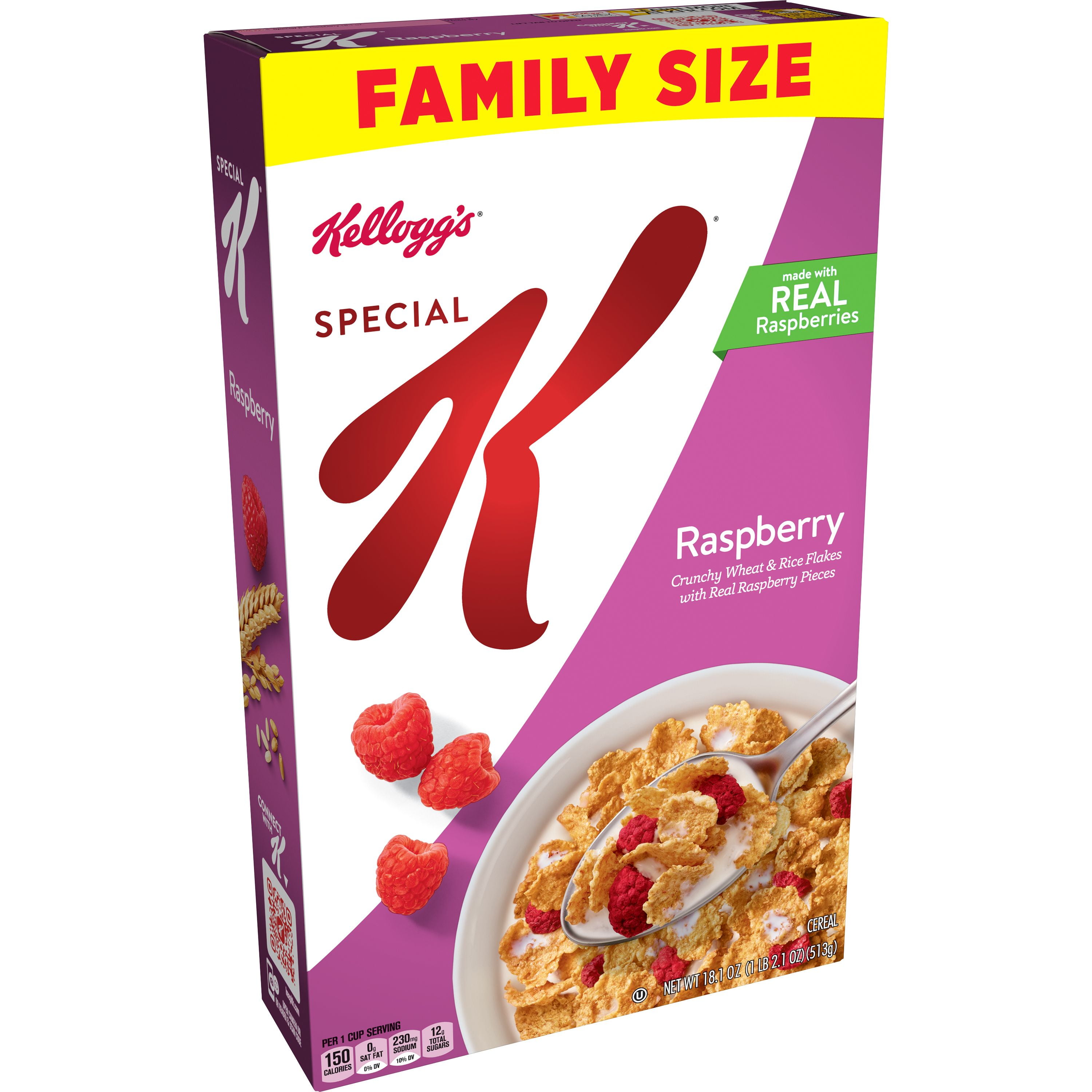 Kellogg's Special K Breakfast Cereal, 11 Vitamins and Minerals, Made