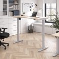thumbnail image 1 of Move 40 Series 60W Adjustable Standing Desk in Natural Elm - Engineered Wood, 1 of 7