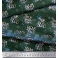 thumbnail image 3 of Soimoi Viscose Chiffon Fabric Text & Sacred Geometry Galaxy Print Fabric by Yard 42 Inch Wide, 3 of 3