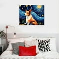 thumbnail image 5 of Nawypu Corgi Dog Art Van Gogh-Inspired - Contemporary Abstract Modern Dog Wall Decor - Dog Painting Poster Canvas Print, 5 of 5