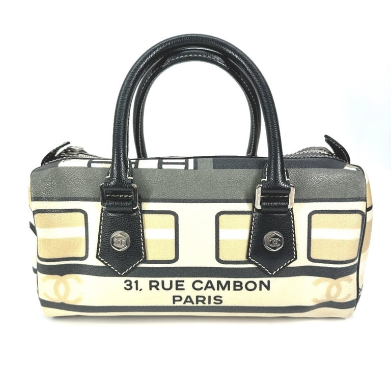Pre-Owned CHANEL Central Station Handbag, Mini Boston Bag, Women's