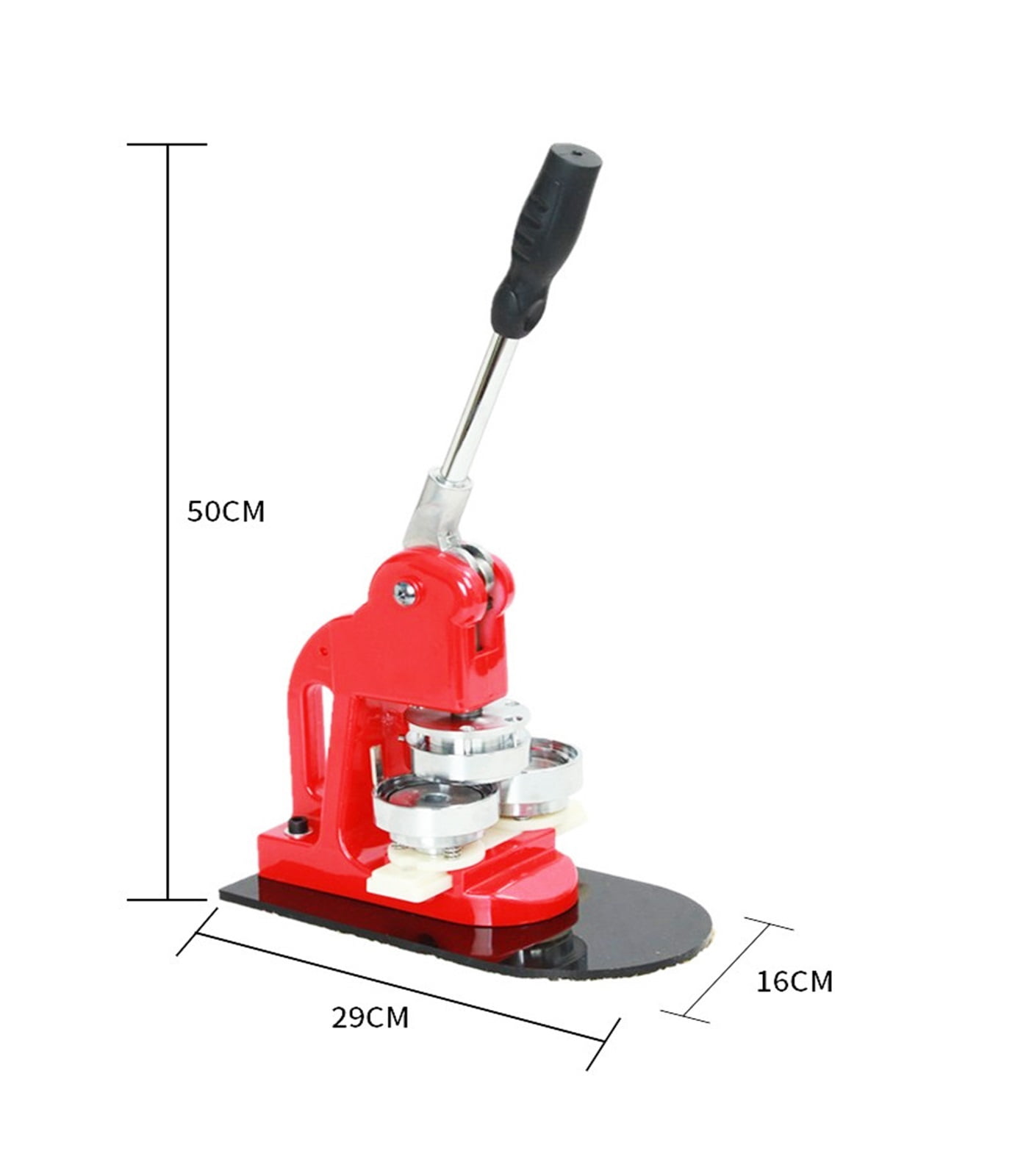 58mm Badge Maker Machine Making Pin Button Press Cutter 1000 Circle Button Sale Badge Machine Badge Button Making Kits