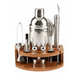 thumbnail image 1 of Juego de Coctelera Malubero de 750 ml y Utensilios de Bar Con charola, 1 of 5