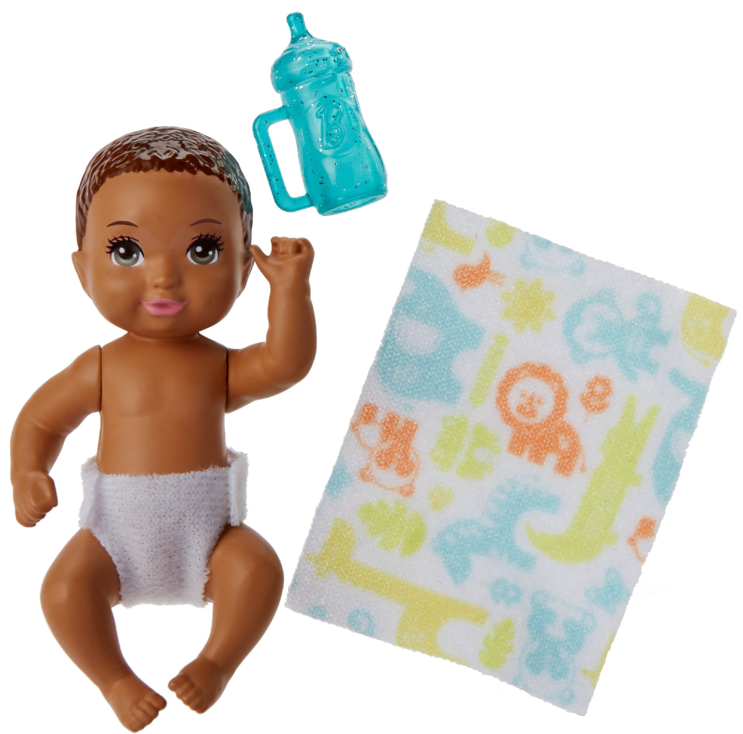 Details about   NEW Barbie Skipper Babysitter Doll Baby Bath Time Bathtub Play Set Soap Bottle 