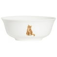 thumbnail image 5 of Pet Portrait White Porcelain All Purpose Bowl - I Love Orange Tabbies, 5 of 6