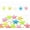 100 PCS, variant on LWVITH 200Pcs Glow in The Dark Starfish, Colorful Luminous Stones for Aquarium Fish Tank, Micro Garden Decoration, Night Light for Outdoor Pathway, Patio, or Terrarium, Reusable and Eco-Friendly