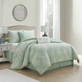 thumbnail image 3 of Nanshing  Elodie 6 Piece Traditional Damask Comforter Set Sage - California King, 3 of 5