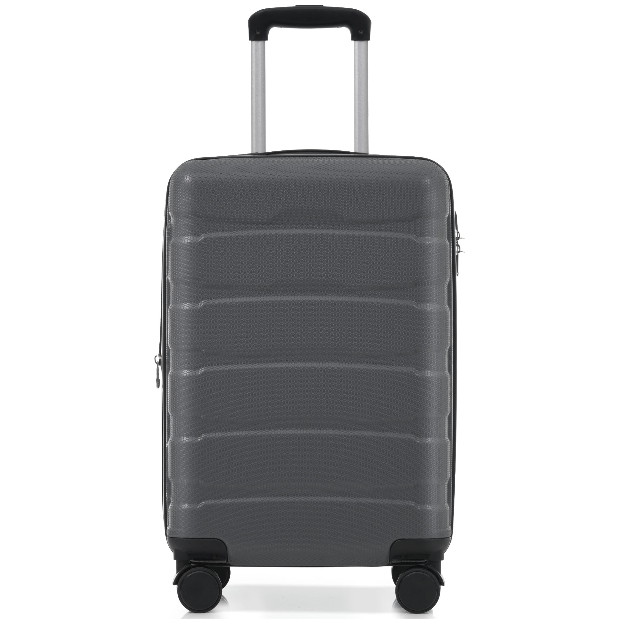 20 Inch Hardshell ABS Carry on Luggage, Durable Expandable Travel Suitcase with Spinner Wheels, TSA Lock