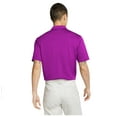 thumbnail image 2 of Nike Men's Dri-Fit Essential Graphic Striped Golf Polo (Small, Vivid Purple), 2 of 4