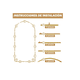 thumbnail image 3 of Arcos Para Globos Metal Mamparas Decorativas Desarmable 2m Xtellar dorado, 3 of 3