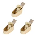 thumbnail image 1 of Ruiboury 1/2/3 Vintage Brass Violin Making Tool Woodworking Plane Authentic Craftsmanship Gold S 3PCS, 1 of 1