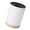 White, variant on CIYISON Spacious Ceramic Cooking Utensil Crocks with Swivels Wood Stand Kitchen Supplies for Countertop Farmhouse Decoration