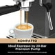 thumbnail image 3 of Máquina de café espresso CHULUX Slim con espumador de leche 1350 W 20 bar, 3 of 7