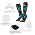 thumbnail image 4 of Saiise Chucky Ad Funny Socks Men Women Boys Kids Adults Novelty Graphic Crew Tube Socks Crazy Design Casual Dress Socks for Sports,Running,Travel, 4 of 7