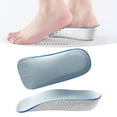 thumbnail image 6 of 2 Pieces Women Men Height Increase Insoles Arch Support Cushion Shock Absorption 2.5cm, 6 of 8