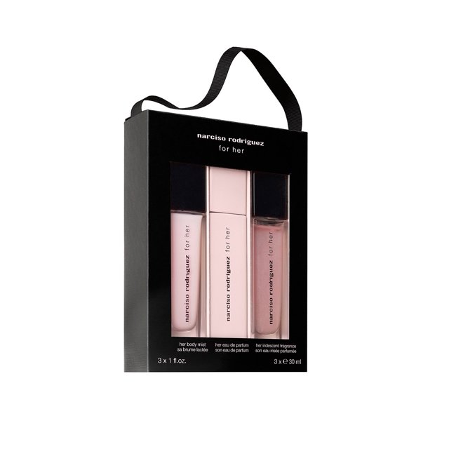 Set de Perfume Narciso Rodriguez for Her 3 Piezas de 30ml Eau De Parfum