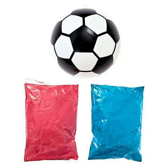 Graflsoa "Football-Themed Gender Reveal Party Kit - Safe, Non-Toxic Powder & Glitter Ball for Baby Showers & Birthdays"
