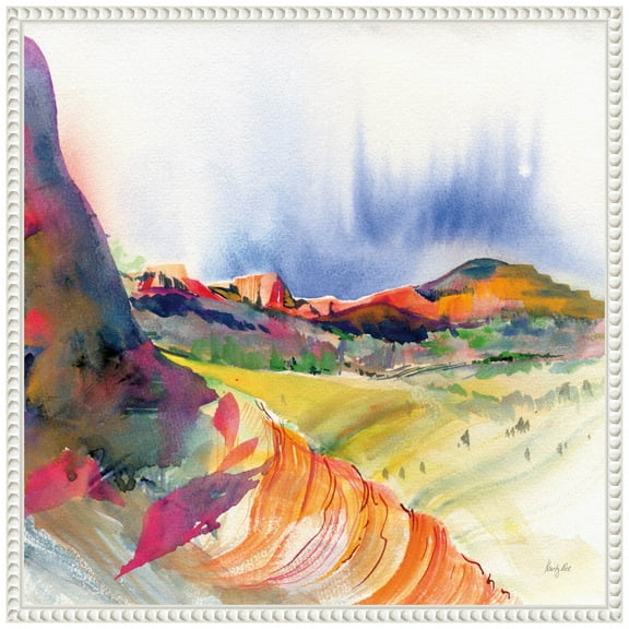 Amanti Art Lookout Point Horizon Framed Canvas Wall Art Print