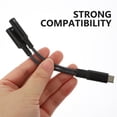 thumbnail image 3 of USB C to 3.5mm Audio Adapter with Fast Charging Port for Laptops and Phones Black, 3 of 9